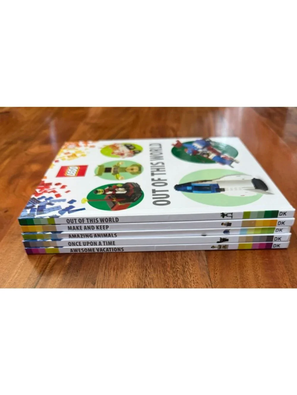 LEGO DK Ideas Collection Hardcover Book Lot of 5 Build Inspiration Animals Space